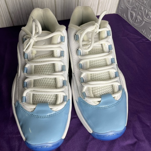 Size 10 - Reebok Question Patent Low Fluid Blue 2020 Iverson - Picture 2 of 7